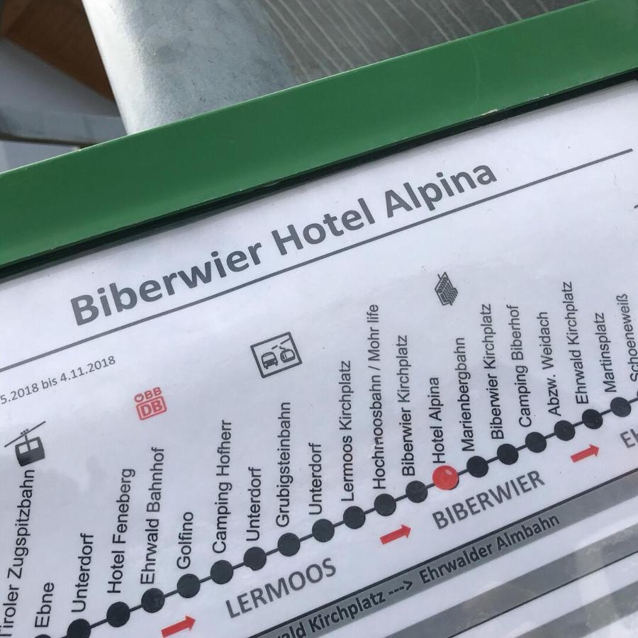 Hotel Alpina Regina Biberwier Eksteriør bilde